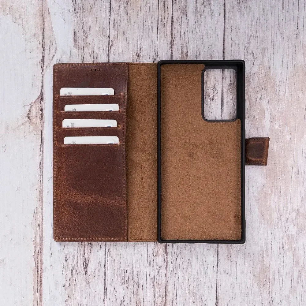 Samsung Note 20/Ultra Premium Leather Wallet Case